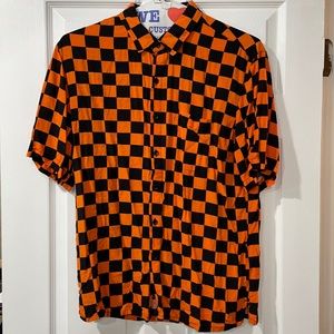 Loose Fit Orange/Black  shirt